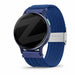 Bandz Bracelet nylon tressé Garmin Vivoactive 5 (bleu)