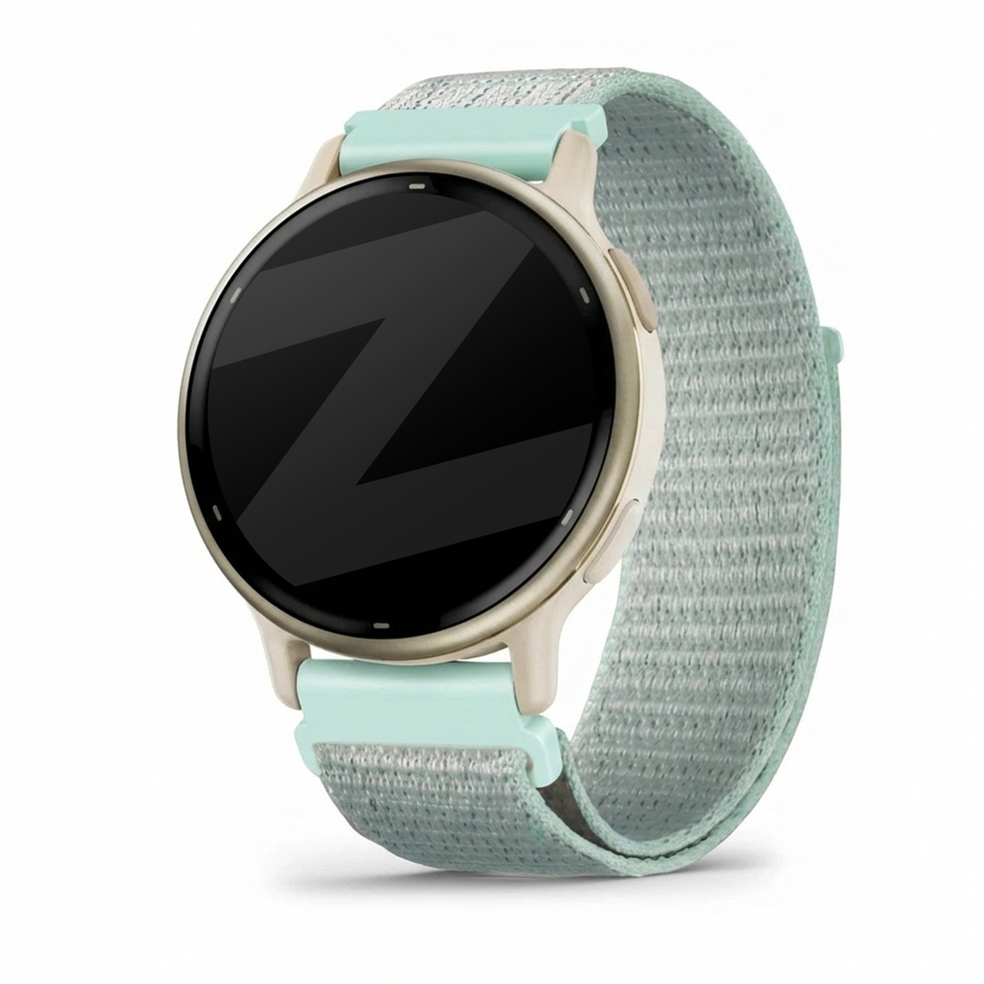 Bandz Bracelet nylon Loop Garmin Vivoactive 5 (cyan)