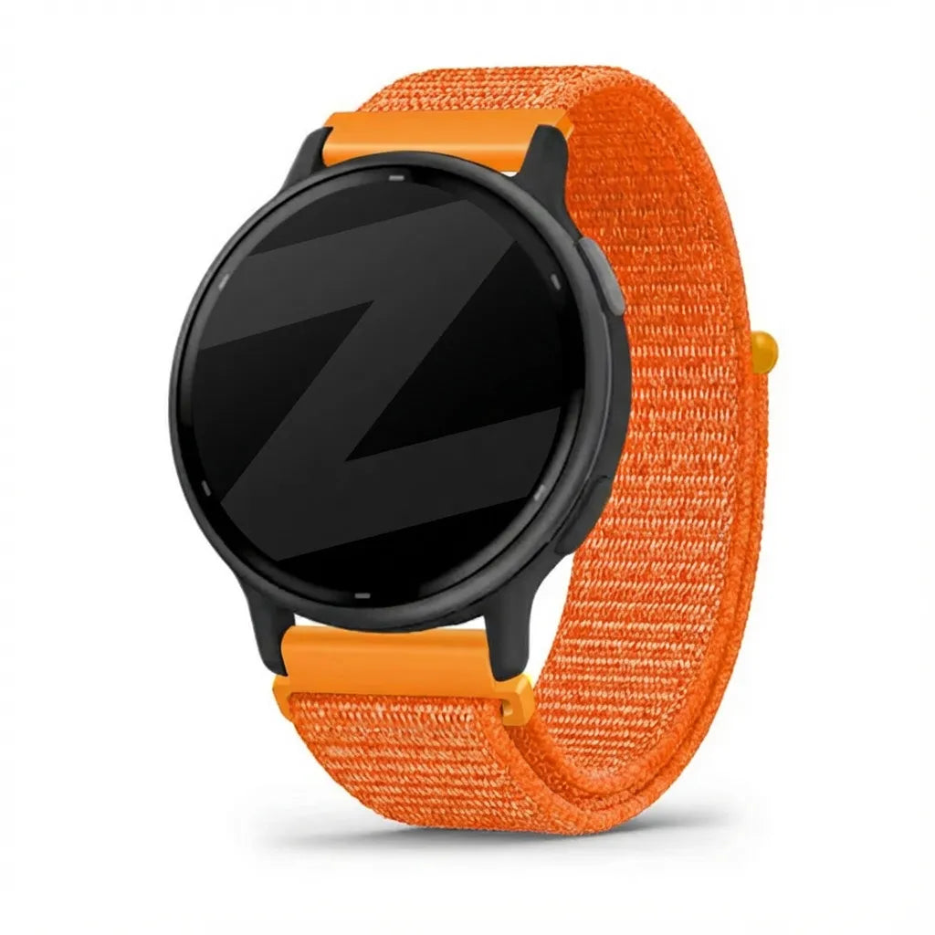 Bandz Bracelet nylon Loop Garmin Vivoactive 5 (orange)