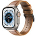 Bracelet cuir Apple Watch Ultra (marron)
