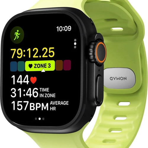 Nomad Bracelet silicone Tempo Apple Watch (lime)