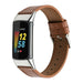 Bracelet cuir Fitbit Charge 6 (brun)