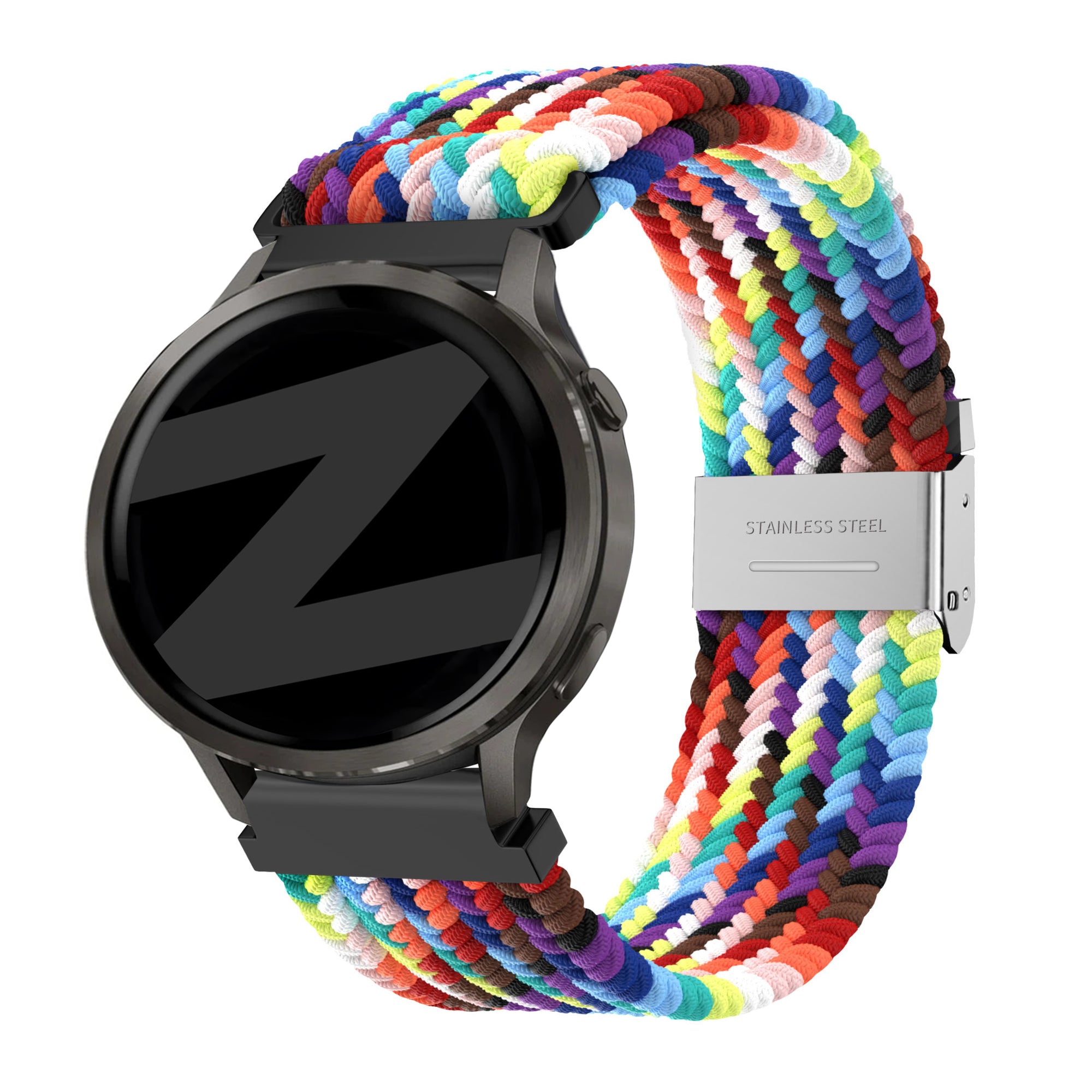 Bandz Bracelet nylon tissé Garmin Forerunner 70 (coloré)