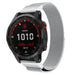 Bracelet Milanais Garmin Fenix 7 (argent)