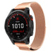 Bracelet Milanais Garmin Fenix 7 (or rose)