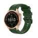 Garmin Fenix 7s Silicone Strap (Army Green)