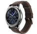 Bracelet cuir Samsung Gear S3 (marron foncé)