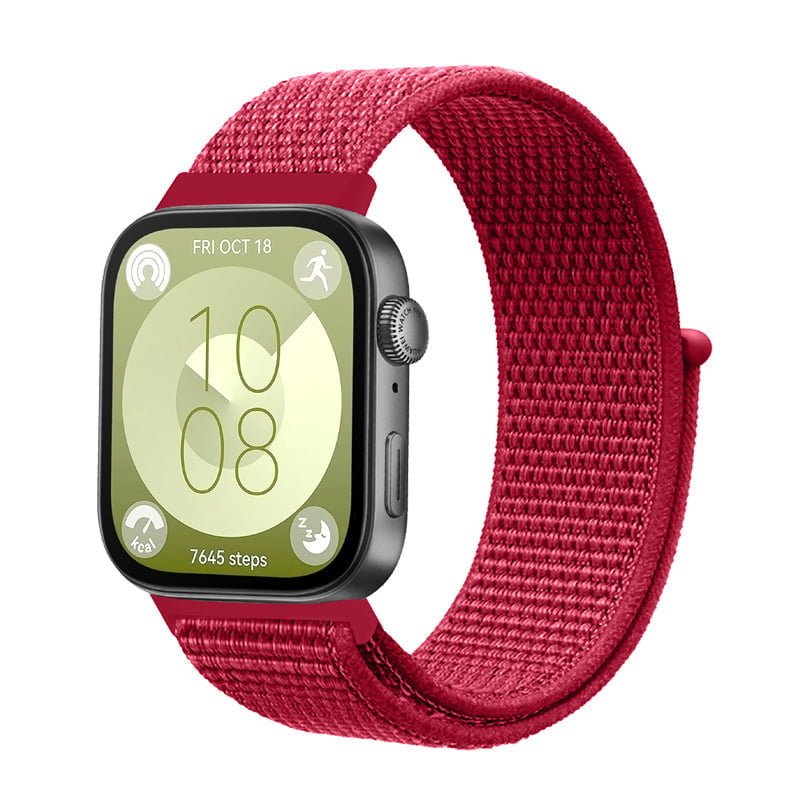 Bracelet nylon Huawei Watch Fit 5 (rouge)