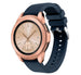Bracelet silicone Samsung Galaxy Watch 42mm (bleu foncé)