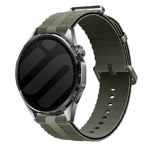 Huawei Watch GT 7 - 46mm Silicone Active Strap (Army Green)