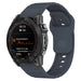 Bracelet silicone Outdoor Garmin MARQ (gris/bleu)
