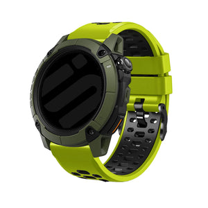 Bracelet sport avec boucle Stahlgear Zeus (lime/noir)