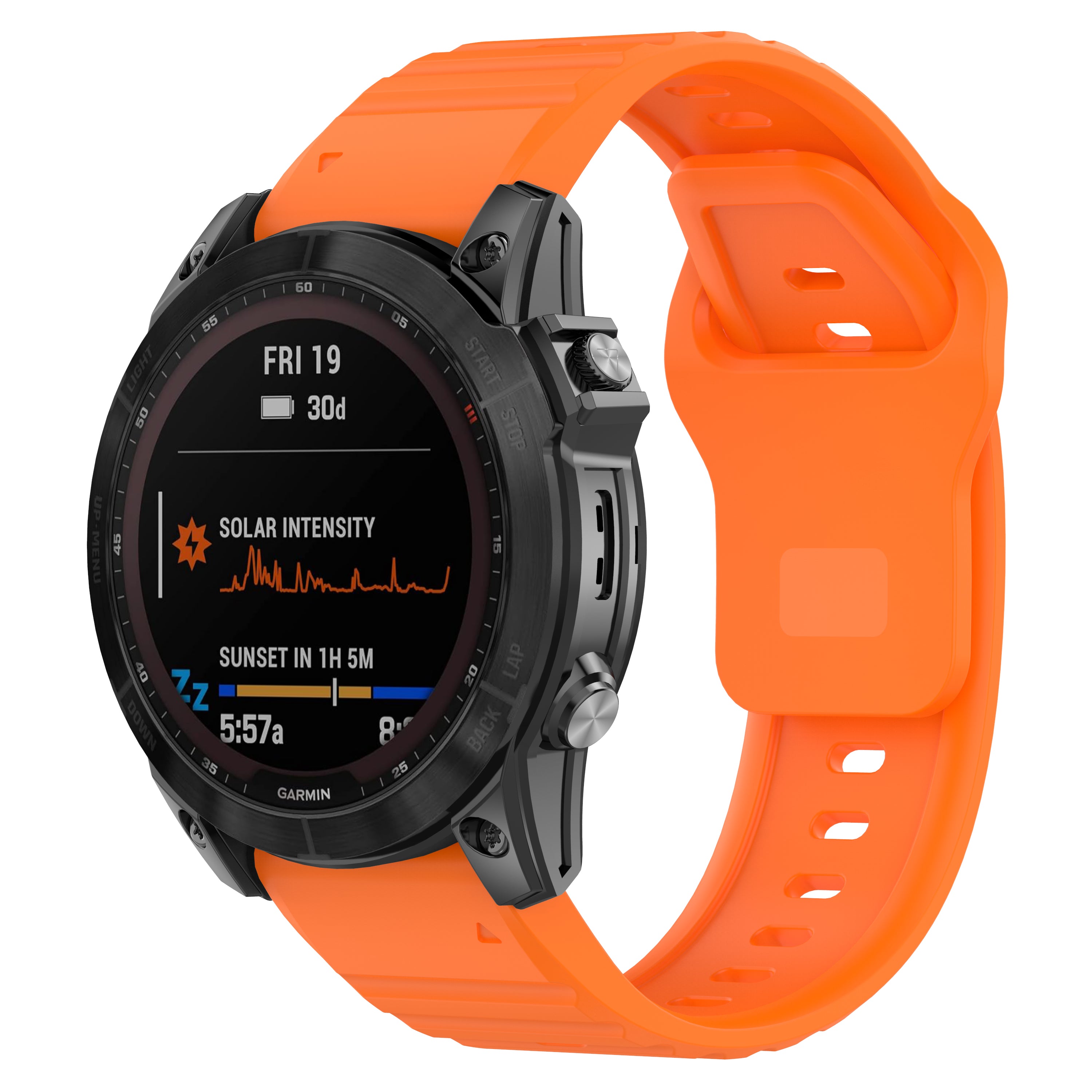 Bracelet silicone outdoor Garmin Tactix 7 (orange)