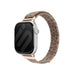 Bracelet milanais slim Apple Watch (léopard or rose)