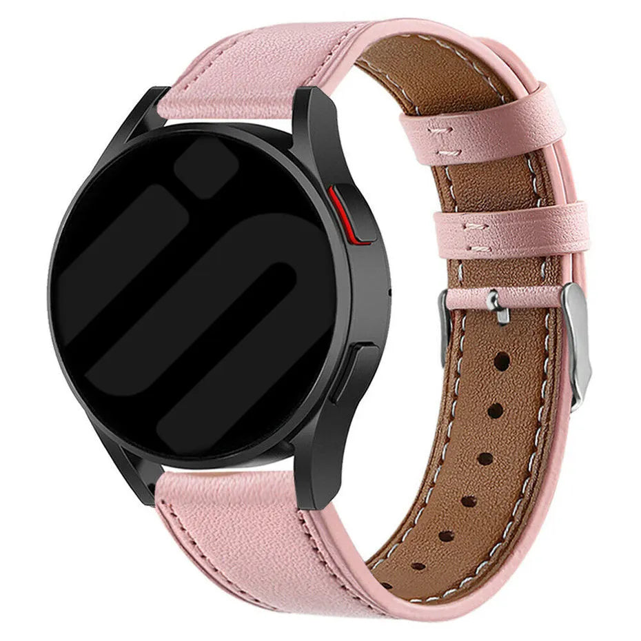Bracelet cuir moderne Coros Apex 2 (rose)