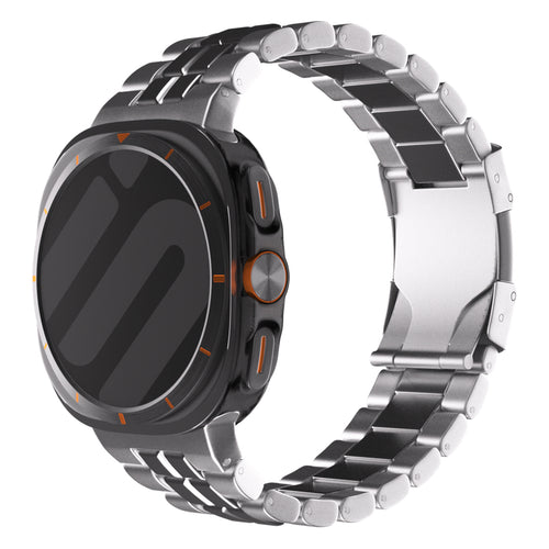 Samsung Galaxy Watch Ultra 'Square' Titanium Strap (Silver)