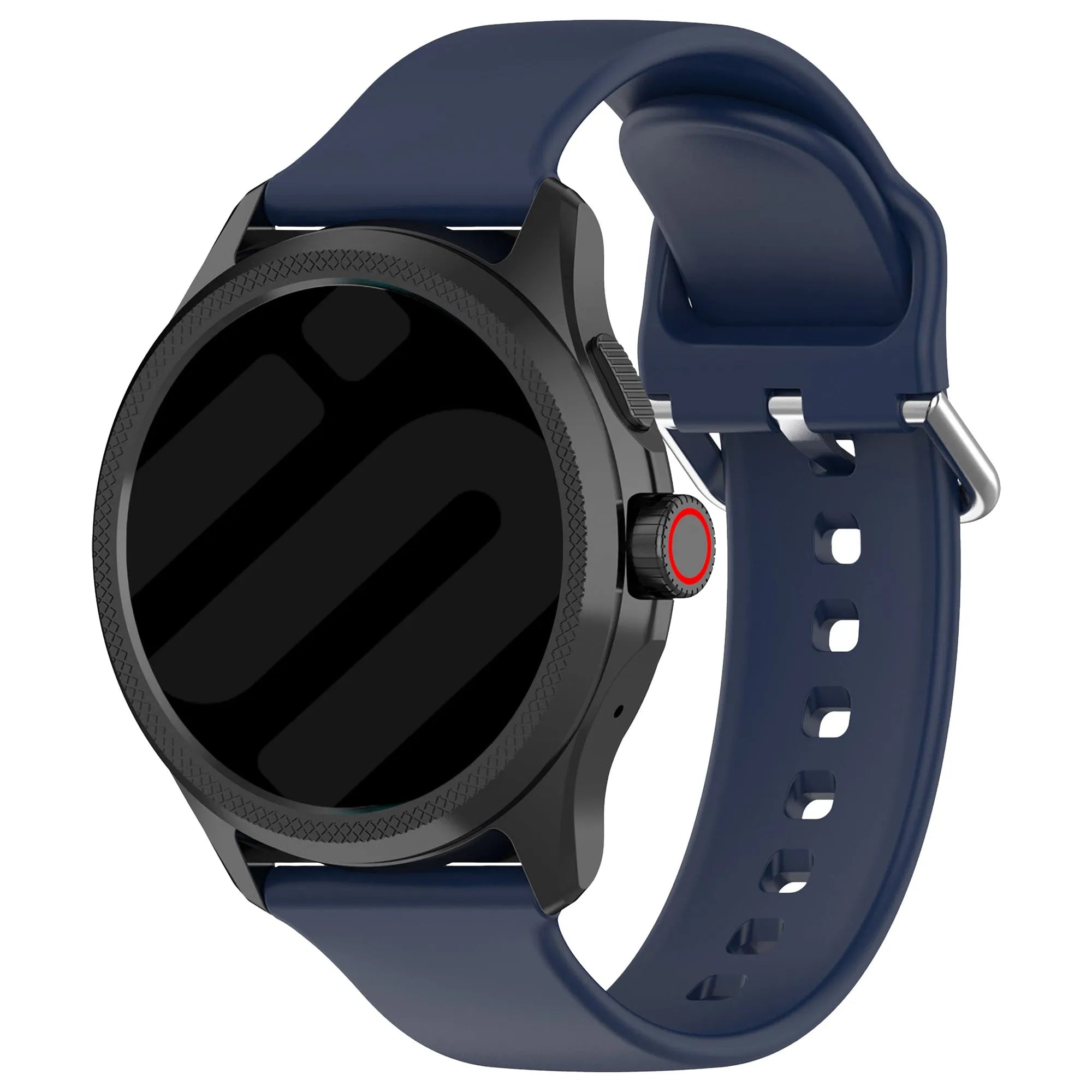 Stahlgear Zeus Silicone Buckle Strap (Dark Blue)