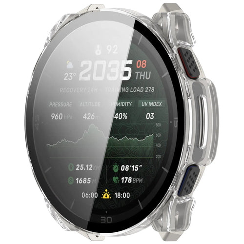 Coque rigide avec verre Amazfit Cheetah 2 Ultra (transparent)