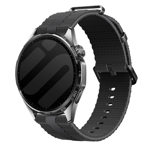Huawei Watch GT 7 - 46mm Silicone Active Strap (Black)
