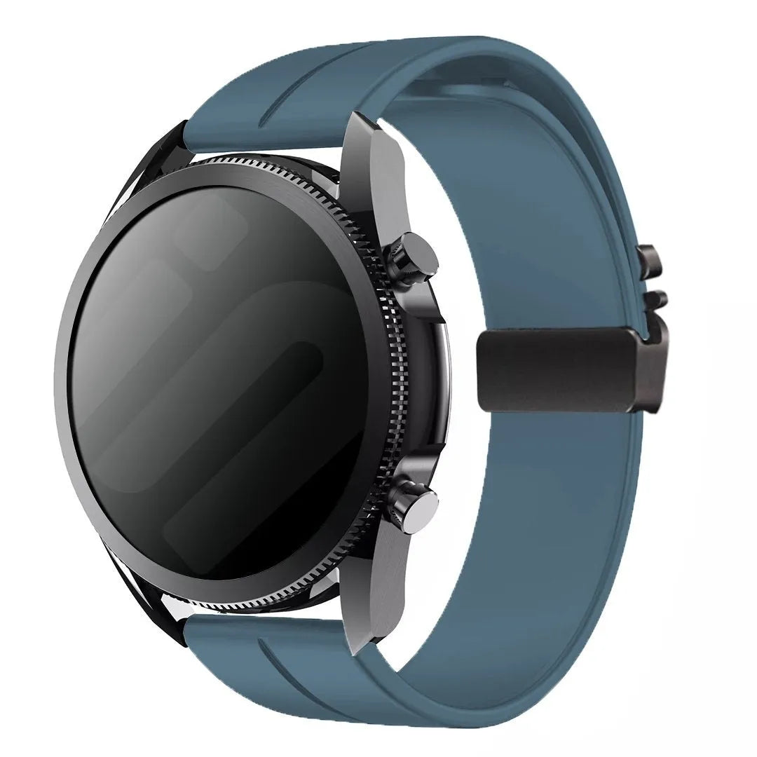 Gard Pro Health Smartwatch 2 Silicone Strap P-Buckle (Grey-Blue)