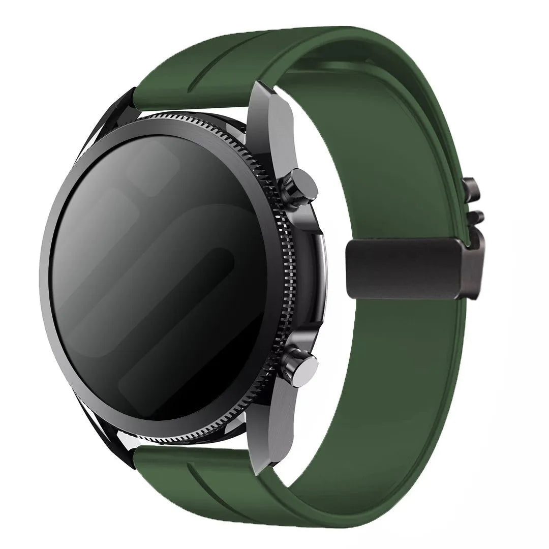 Bracelet silicone avec boucle en P Amazfit Bip 6 (vert)