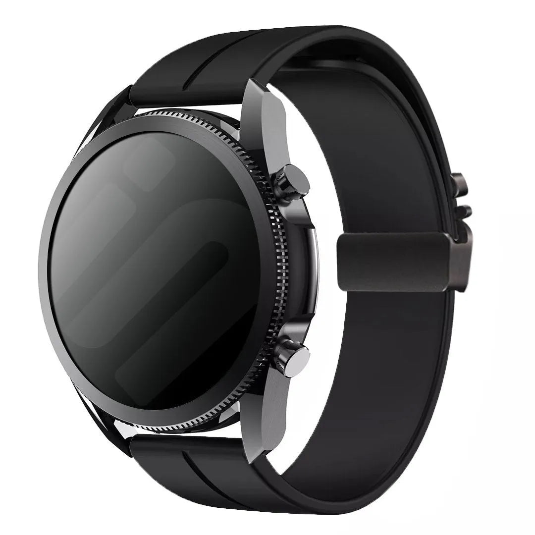 Bracelet silicone avec boucle Suunto Race 2 (noir)