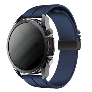 Oppo Watch X2 Silicone Strap with P-Buckle (Dark Blue)