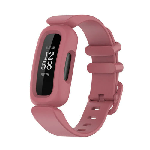 Silicone Strap, on a watch, 3/4 front view