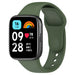 Bracelet silicone Redmi Watch 3 Active / Lite (vert) 