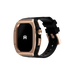 Reqior Boîtier en polymère et acier avec bracelet en caoutchouc Apple Watch 45mm (rose or)