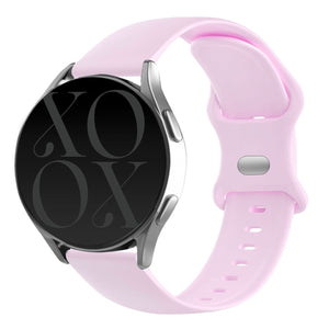 xoxo Wildhearts Samsung Galaxy Watch 4 44mm Silicone Strap (Bright Pink)
