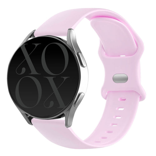xoxo Wildhearts Samsung Galaxy Watch 5 Pro Silicone Strap (Bright Pink)