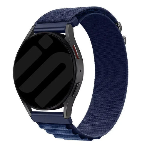 Bracelet nylon Alpine Amazfit Active 2 (bleu)