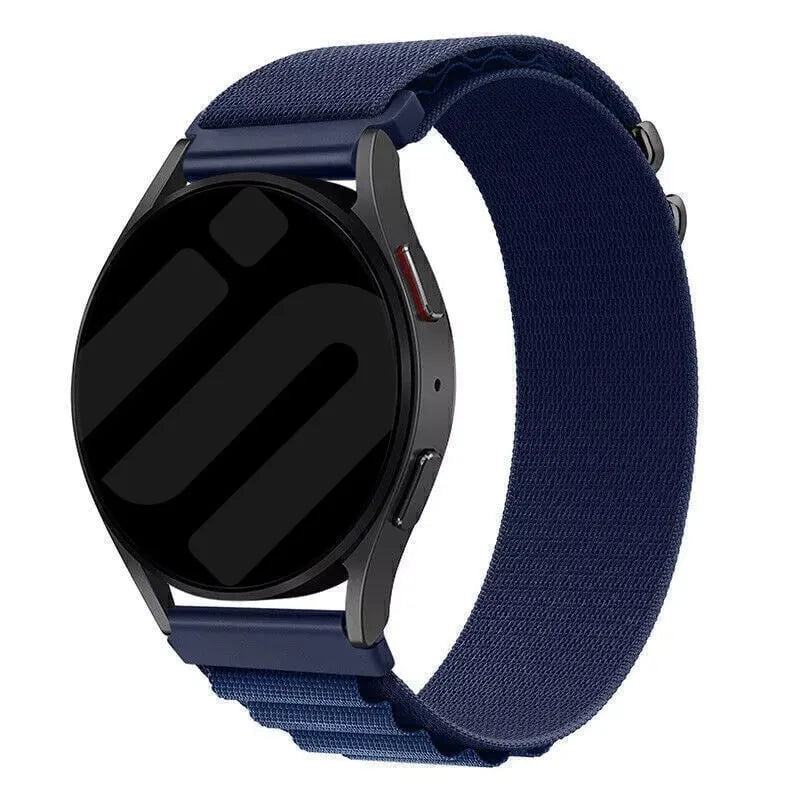 Bracelet nylon Alpine Suunto 9 Peak (bleu)