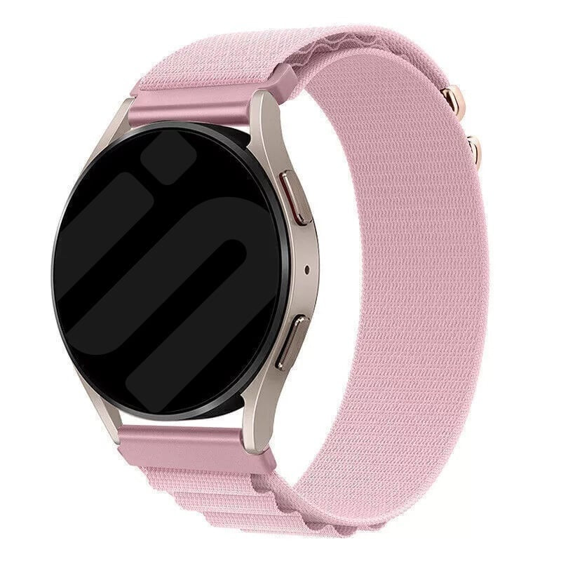 Bracelet nylon Alpine Watch Strap 20mm (rose)