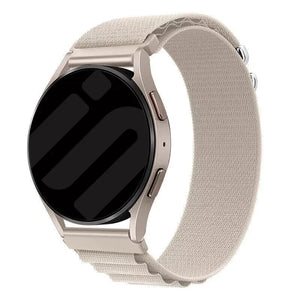 Alpine Nylon Strap, on a watch, 3/4 front view