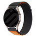 Bracelet nylon Alpine Honor Watch GS 4 (noir/orange)