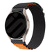 Bracelet nylon Alpine Huawei Watch GT 3 46mm (noir/orange)