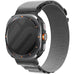 Bracelet Alpine nylon Samsung Galaxy Watch Ultra 2 (grisbleu)