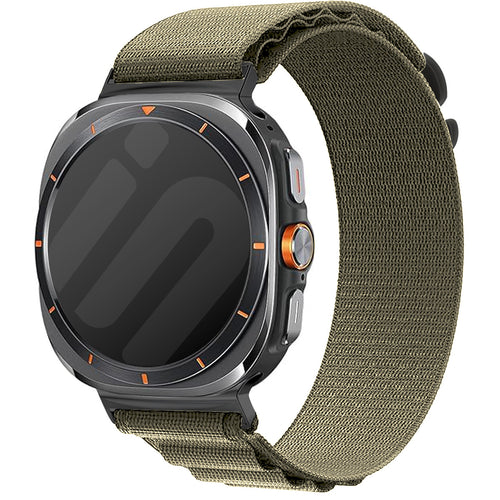 Samsung Galaxy Watch Ultra 2 Alpine Nylon Strap (Olive)