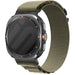 Bracelet Alpine nylon Samsung Galaxy Watch Ultra 2 (olive)