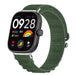 Bracelet nylon Alpine Xiaomi Smart Band 9 Pro (vert)