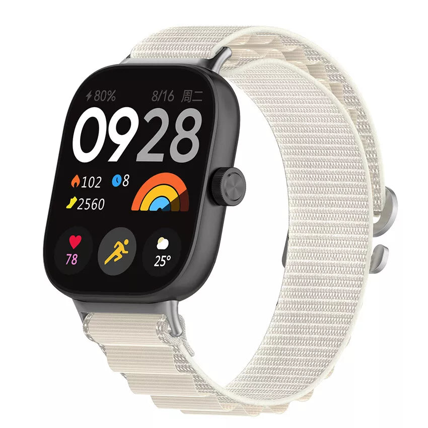 Bracelet nylon Alpine Xiaomi Smart Band 9 Pro (Lumière stellaire)