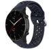Bracelet silicone Amazfit GTR 2 avec trous (bleu foncé)