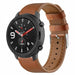 Bracelet cuir Amazfit GTR (serré marron)