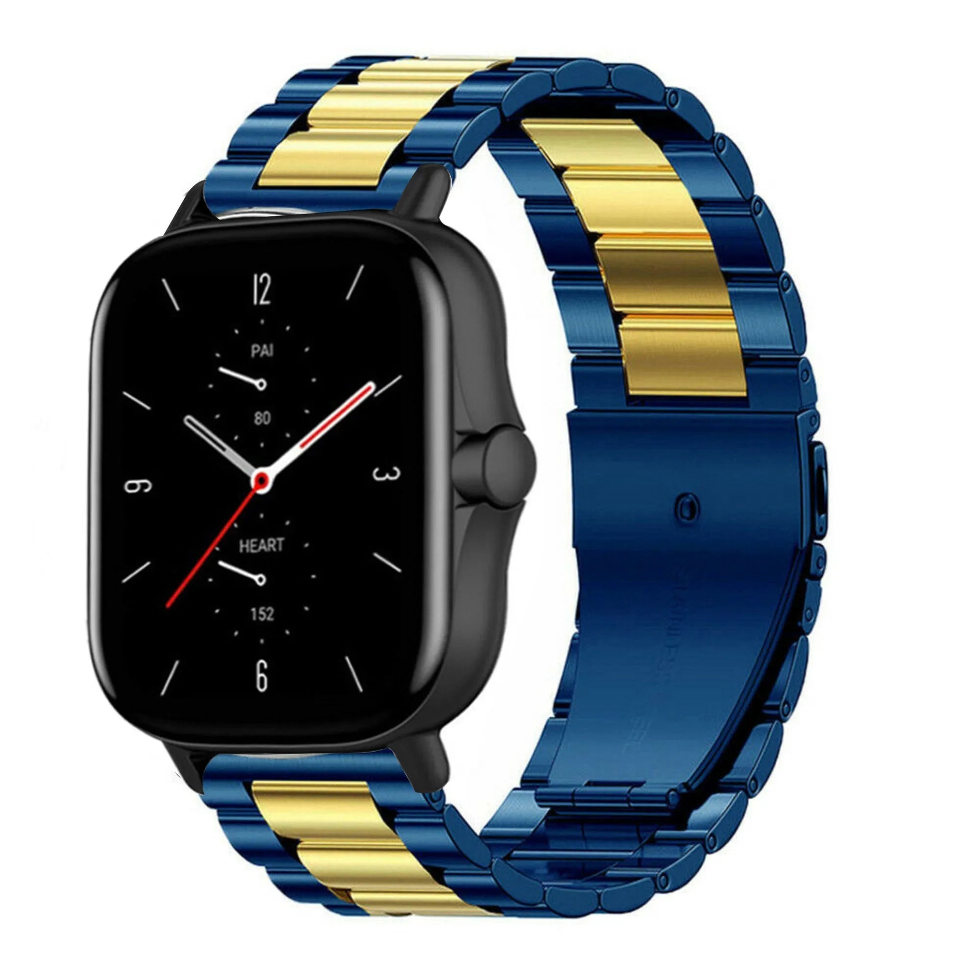amazfit-gts-2-stalen-band-blauw-goud