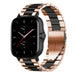 Bracelet acier Amazfit GTS 2 (or rose/noir)