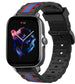 Bracelet sport spécial Amazfit GTS 3 (noir/bleu)