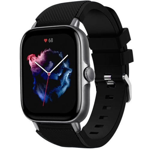 amazfit-gts-3-silikonarmband-schwarz