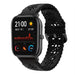 Bracelet silicone à motifs Xiaomi Amazfit GTS (noir)